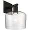 Access Lighting Port Nine Chardonnay, Chardonnay LED Wall Sconce, Matte Black Finish, Seeded Glass 63144LEDD-MBL/SDG - alternate 3